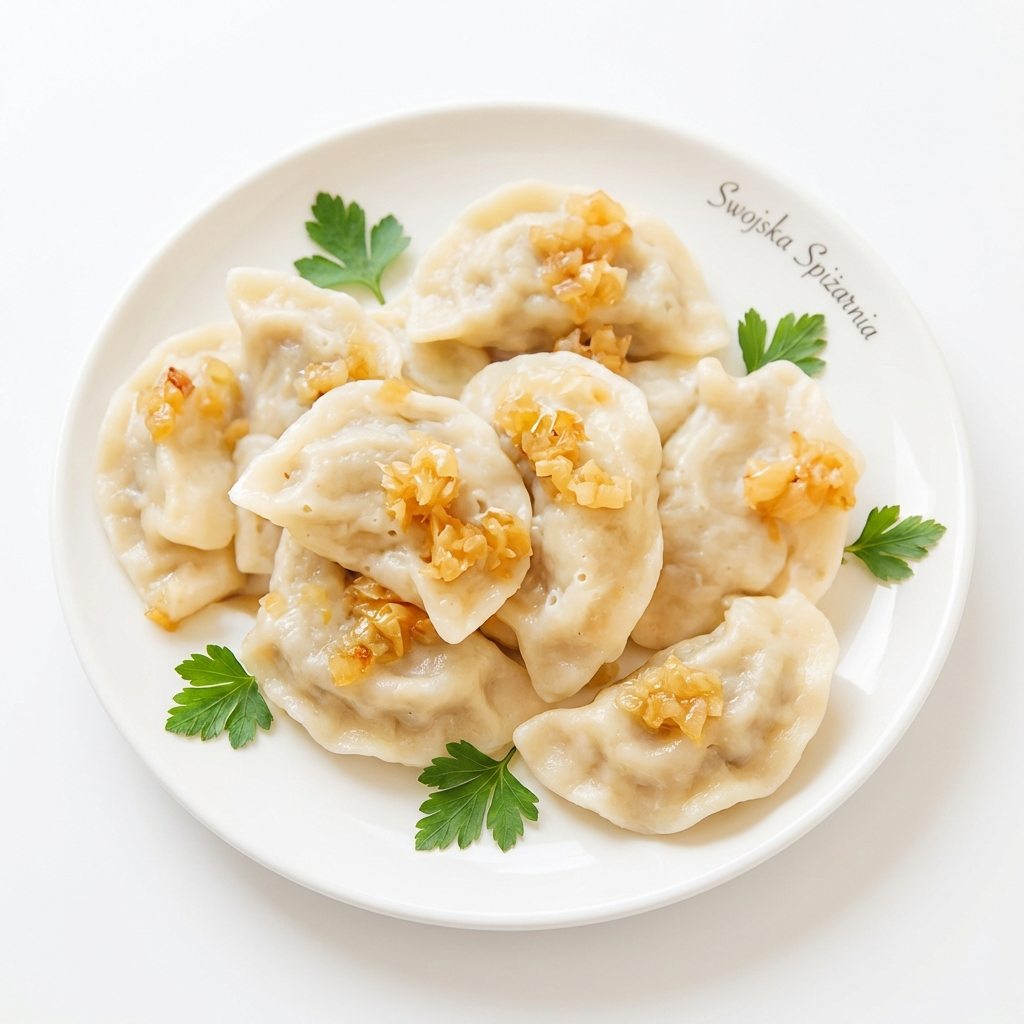 Pierogi z kapustą i grzybami