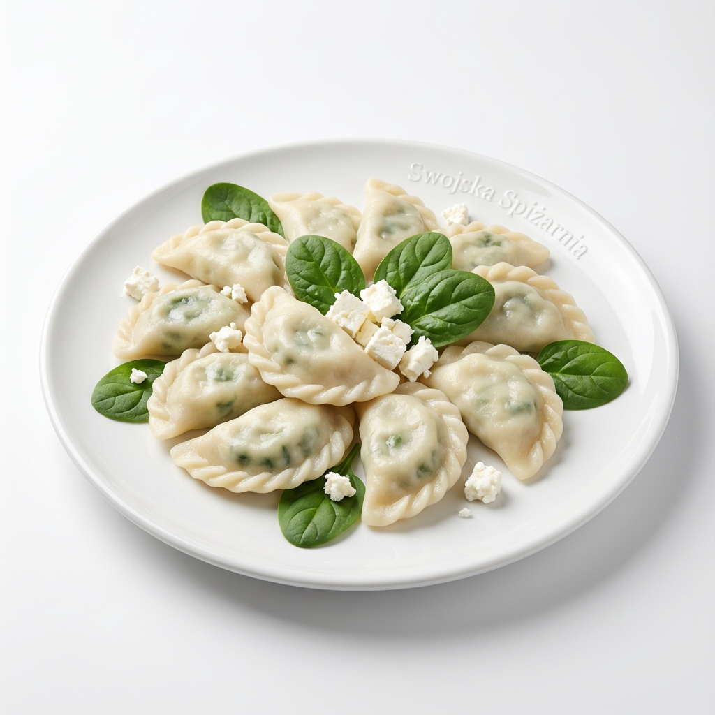 Pierogi ze szpinakiem