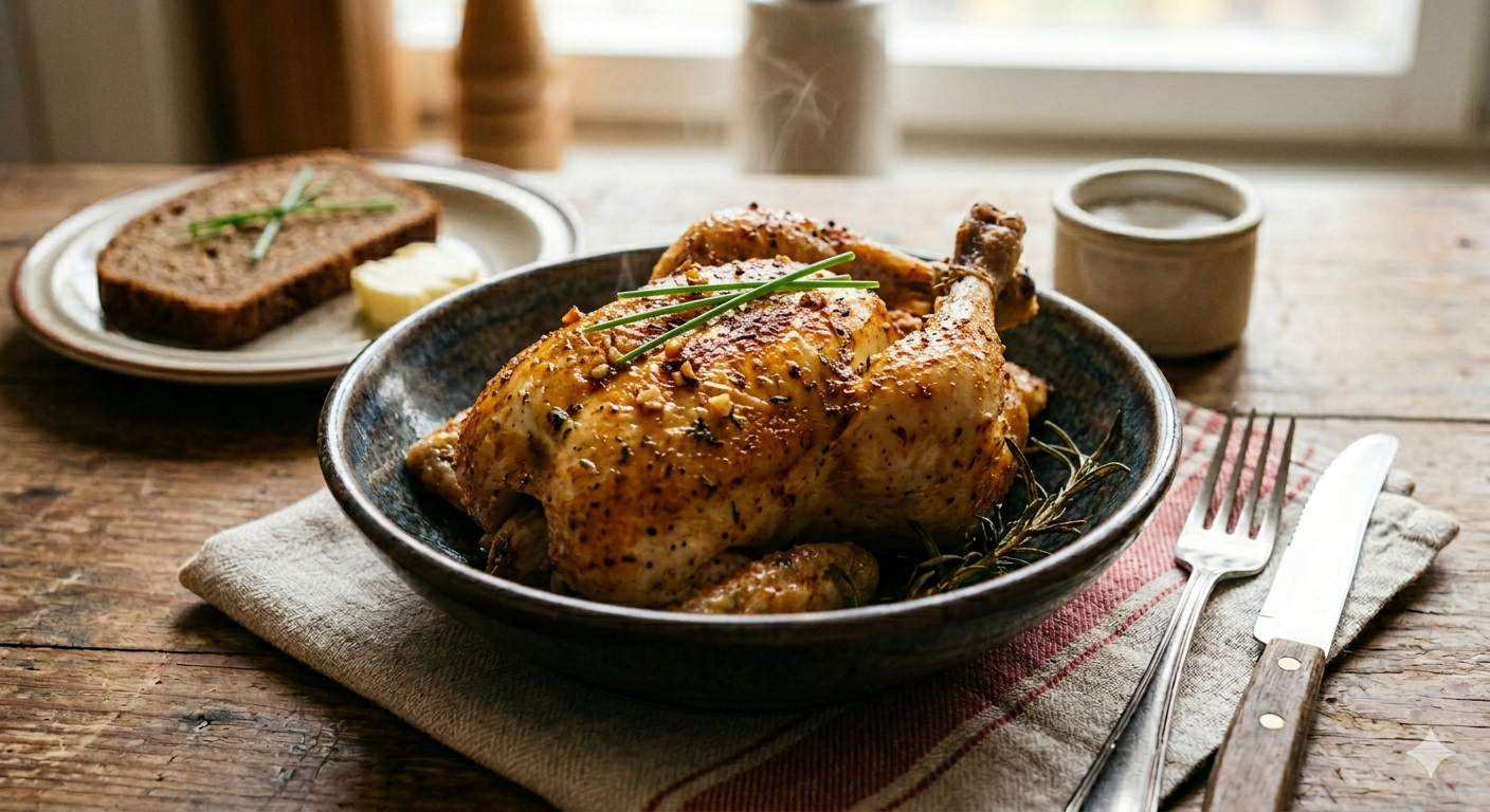 Kurczak z rożna – jak domowy