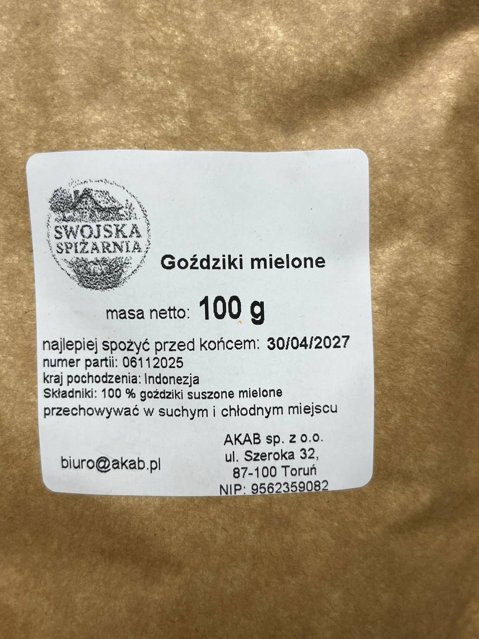Goździki Mielone
