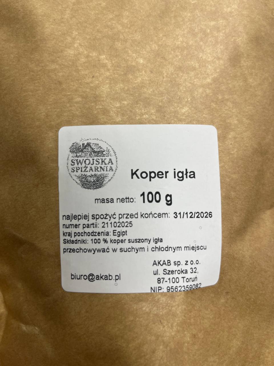 Koper Igła