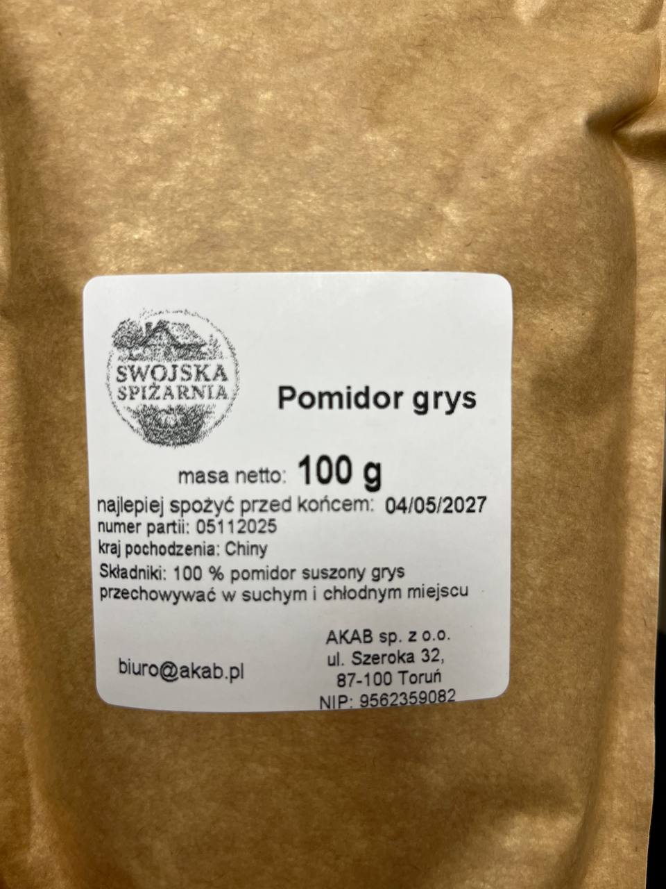 Pomidor Grys