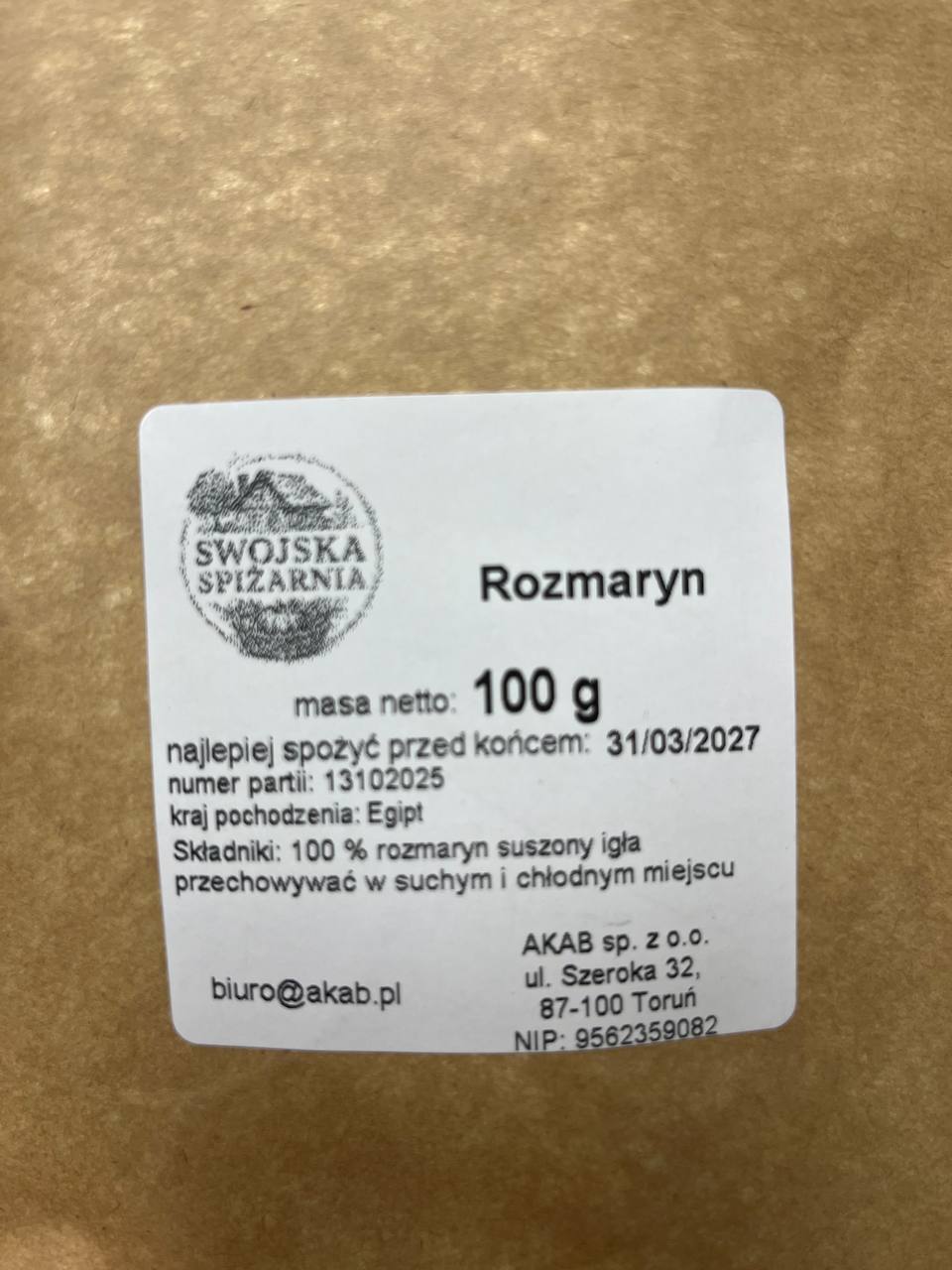 Rozmaryn
