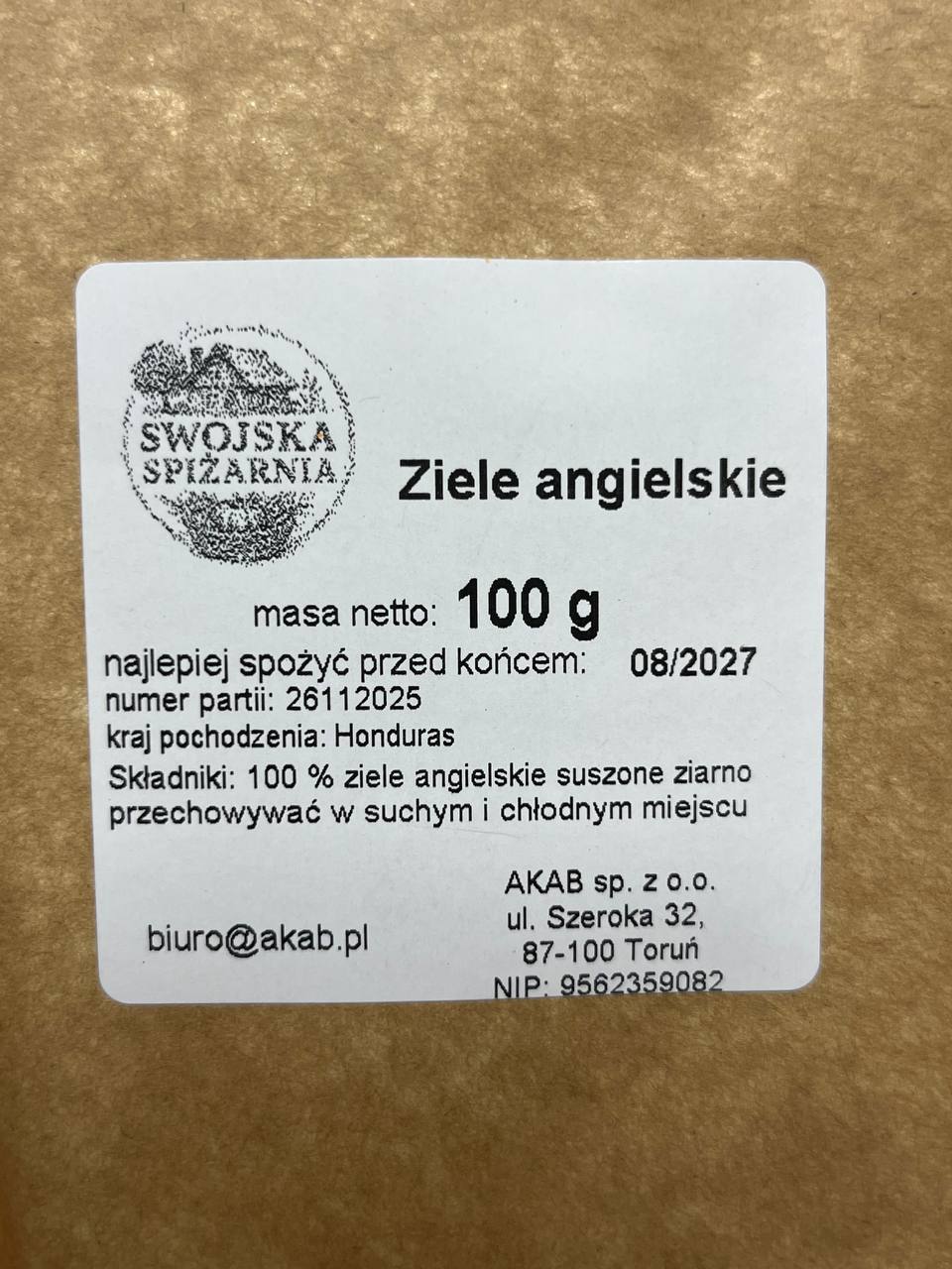 Ziele Angielskie