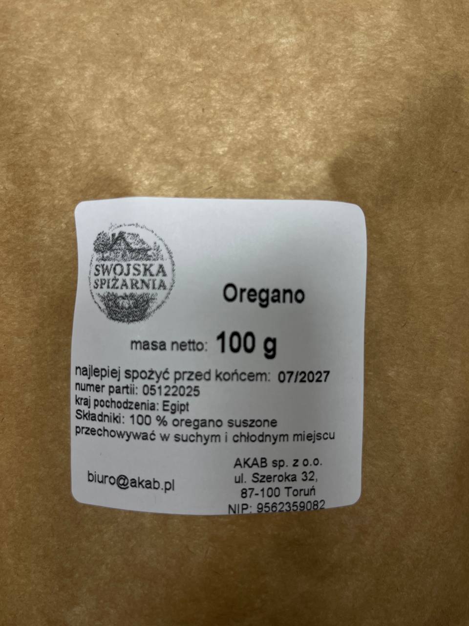 Oregano – 100 g